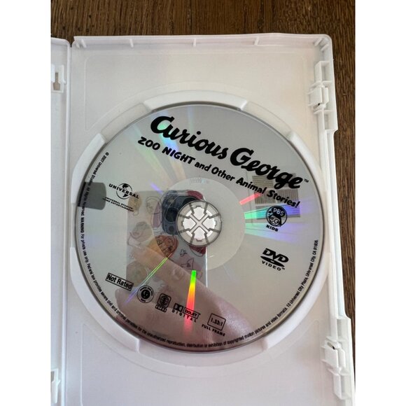 Curious George Zoo Night DVD 2006 Animated Movie Kids TV Series PBS Pre-Owned - Picture 2 of 4